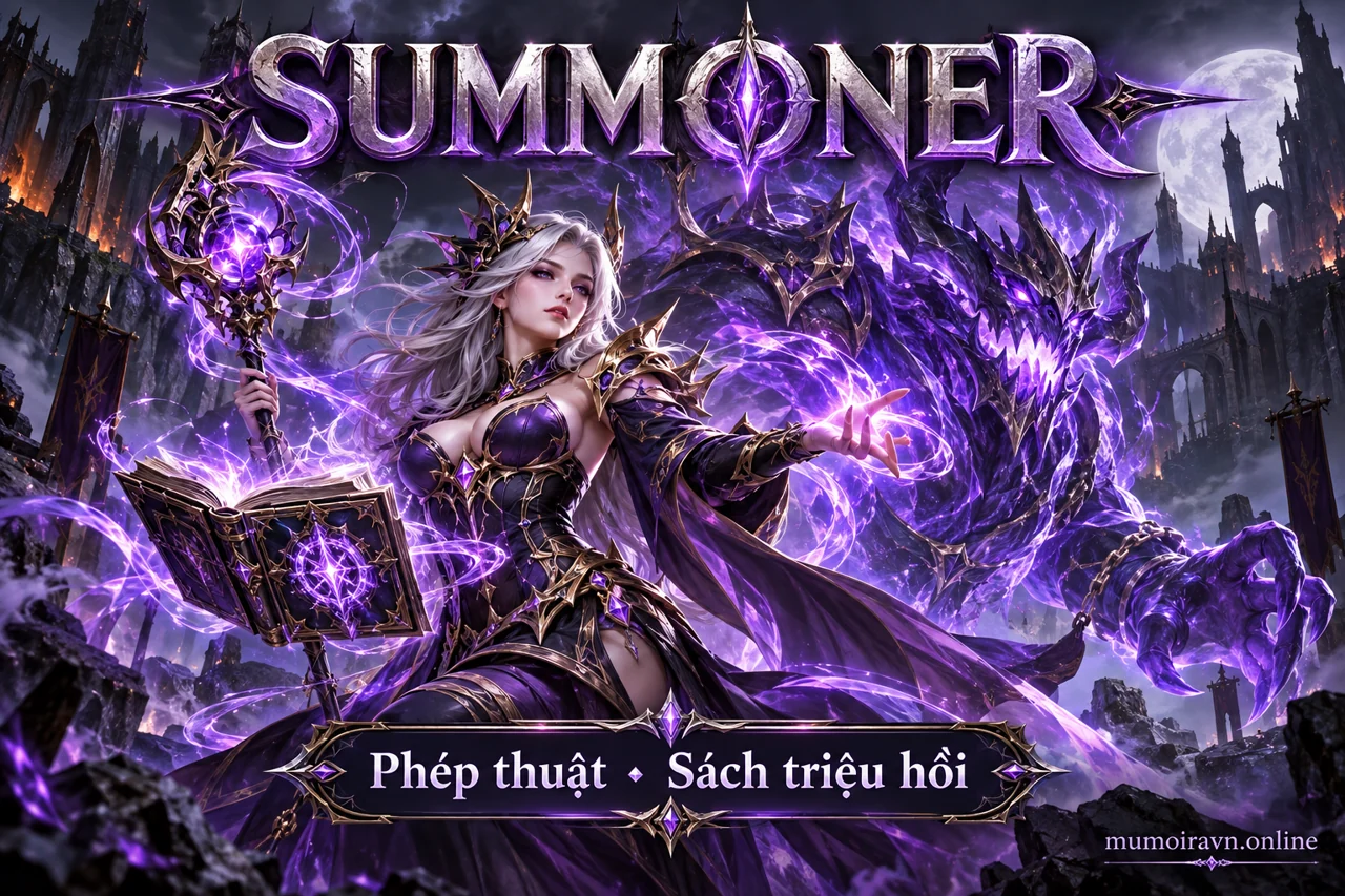 Minh họa Summoner MU: làm quen kỹ năng và hướng phát triển